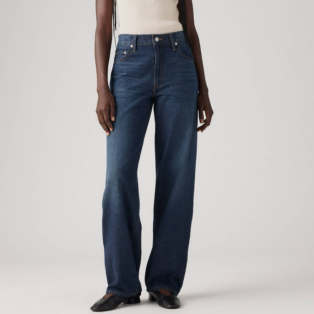 Levi's Dark Blue Wide Leg Women's Jeans